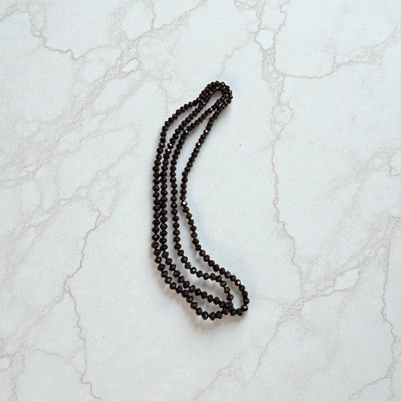 Jewelry - Brown faceted Bead Necklace